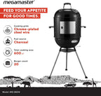 18Inch Charcoal Vertical Barbecue Grill With Venting