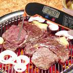 Foldable Digital Thermometer Probe Temperature Kitchen Cooking Food Bbq Meat Jam