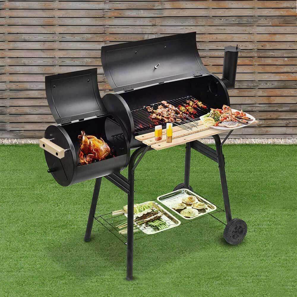 2w1 grill ogrodowy + wędzarnia