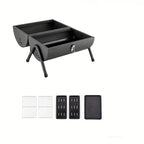 NNETM Portable Mini BBQ Grill - Foldable Outdoor Barbecue Stove