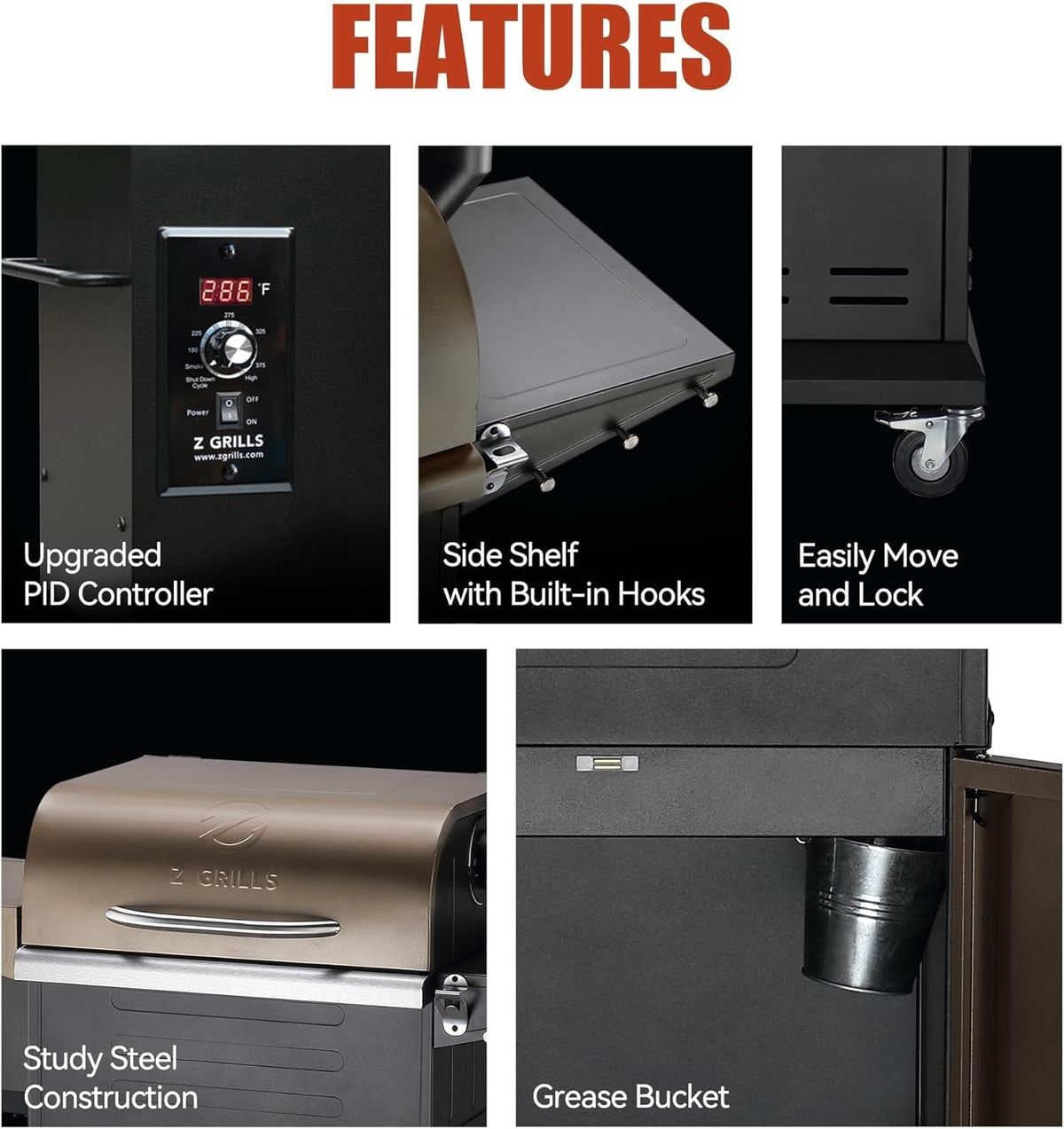 Outdoor Pellet Grill PID 3.0 Temperature Controller