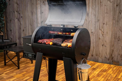 500FB2 Pellet Grill Matte Black Programmable Control
