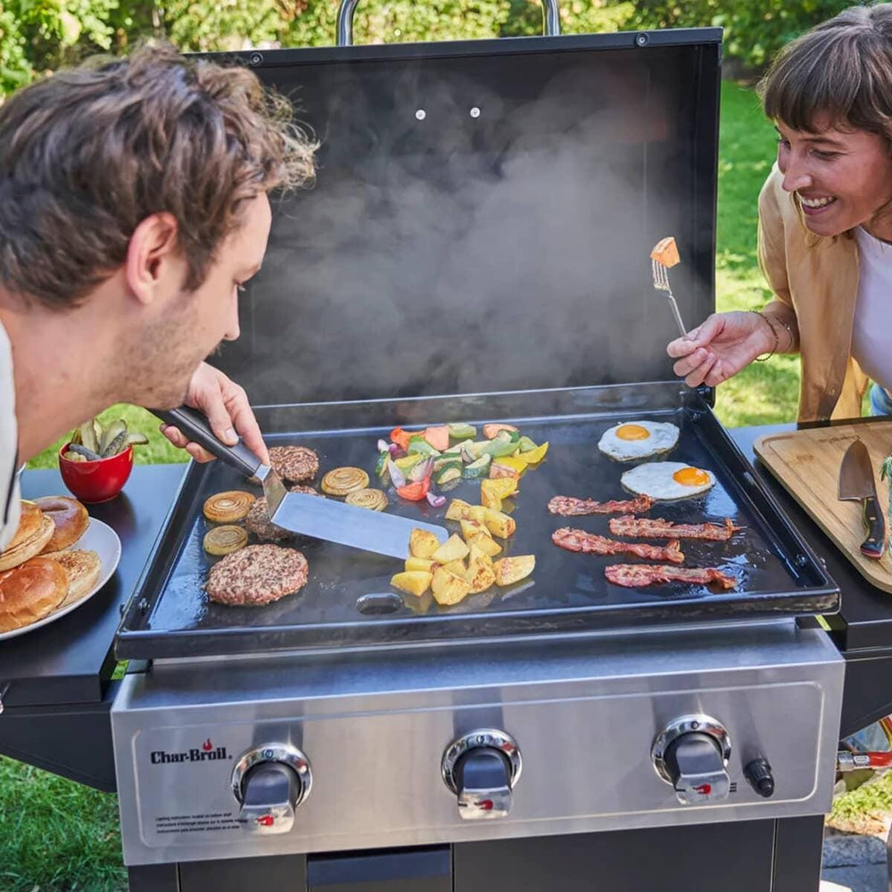 Griddle cooking