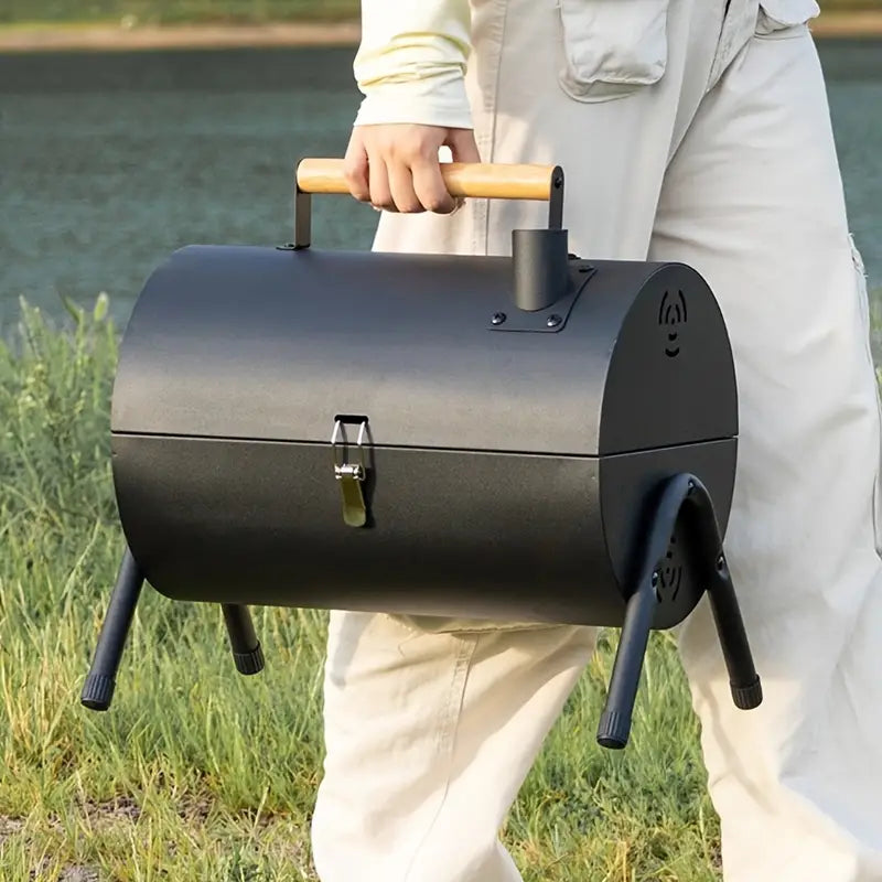 Portable Mini BBQ Grill - Foldable Outdoor Barbecue Stove