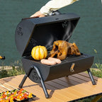 Portable Mini BBQ Grill - Foldable Outdoor Barbecue Stove