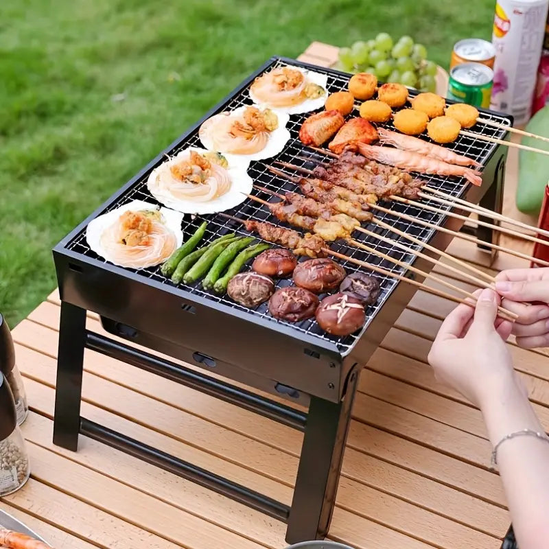 Portable, Foldable BBQ Grill